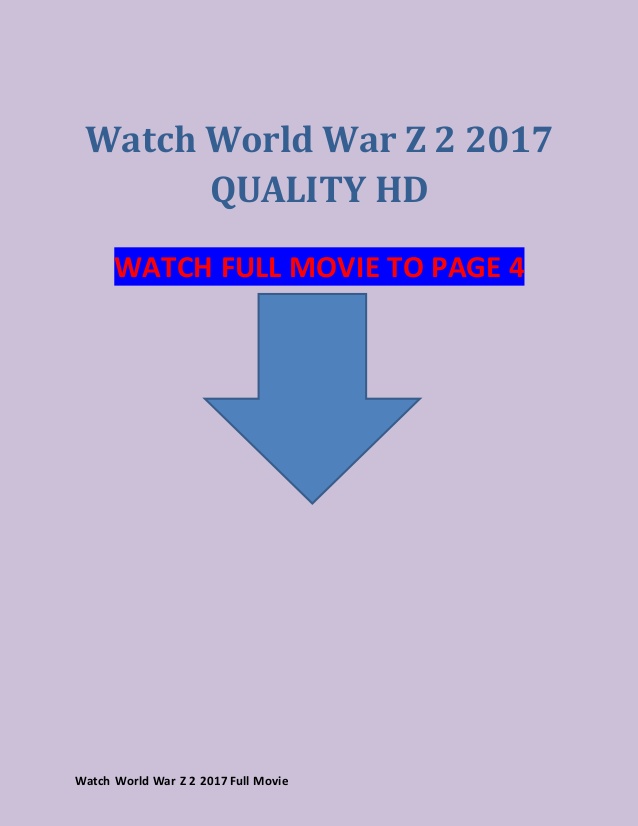 World war z download free